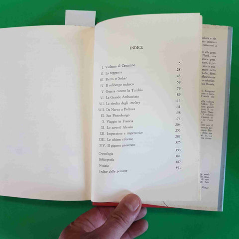 PIETRO IL GRANDE biografia HENRI TROYAT 1981 RUSCONI russia mosca PIETRO I