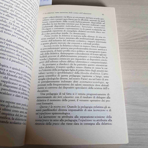 MANUALE DI DIDATTICA GENERALE - FRANCO FRABBONI - LATERZA - 2000