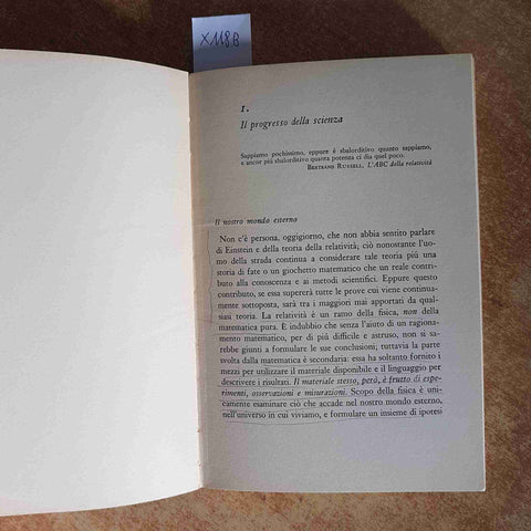 LA RELATIVITA' CON LE QUATTRO OPERAZIONI - CLEMENT DURELL 1970 BORINGHIERI