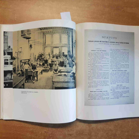 LA SOCIETA' UMANITARIA FONDAZIONE P.M. LORIA MILANO 1893/1963 RICHARD BAUER