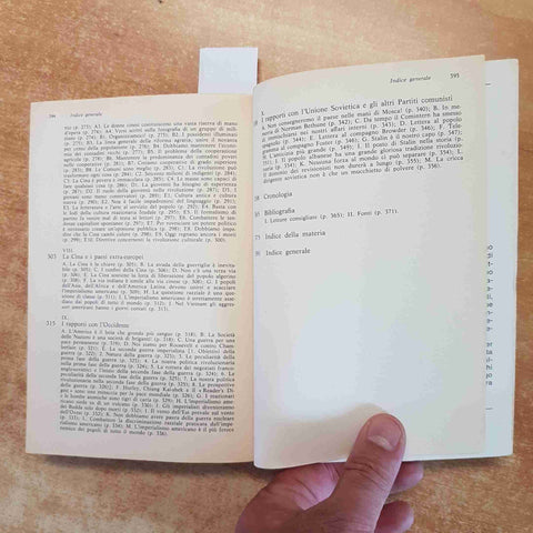 IL PENSIERO POLITICO DI MAO TSE-TUNG teorie e tattiche di rivoluzionario SCHRAM