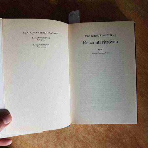 J.R.R. TOLKIEN - RACCONTI RITROVATI 2002 MONDOLIBRI