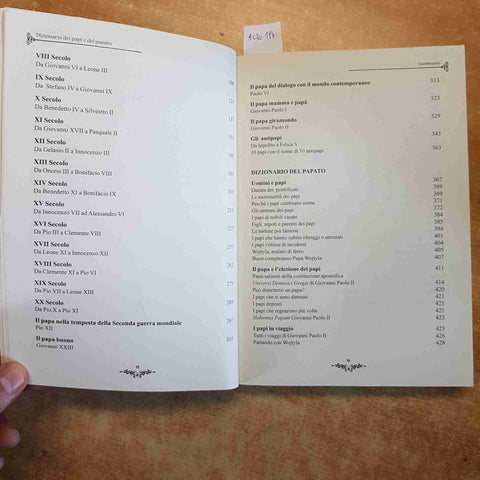 DIZIONARIO DEI PAPI E DEL PAPATO - ALCESTE SANTINI 2000 ELLEU MULTIMEDIA