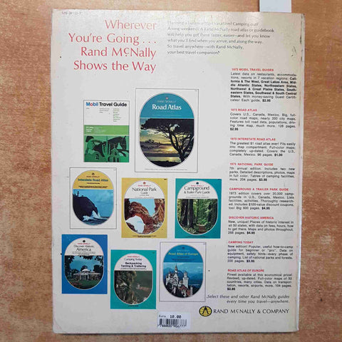 DISCOVER HISTORIC AMERICA complete directory to America's RAND MCNNALLY 1973