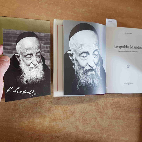 LEOPOLDO MANDIC SANTO DELLA RICONCILIAZIONE Bernardi 1983 CONVENTO CAPPUCCINI