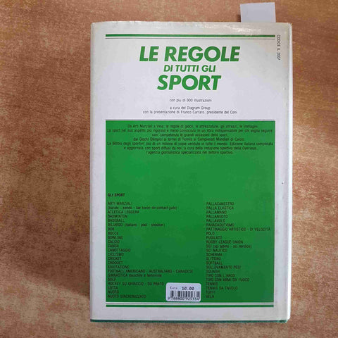 LE REGOLE DI TUTTI GLI SPORT diagram group 1984 IDEALIBRI