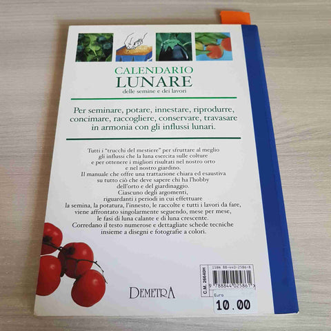 CALENDARIO LUNARE DELLE SEMINE E DEI LAVORI - POLLICE VERDE - 2005