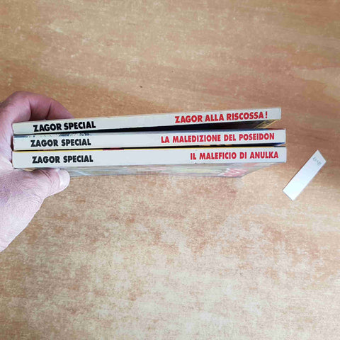 LOTTO 3 ZAGOR SPECIALE 1/18/19 alla riscossa... BONELLI no tex SENZA ALLEGATI!