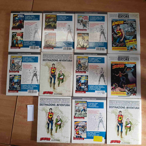 LOTTO 10 ZAGOR PRESENTA CICO leggi i titoli BONELLI no tex dampyr SENZA ALLEGATI