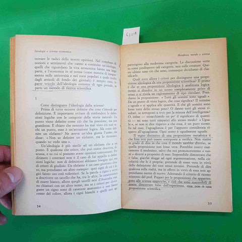 JOAN ROBINSON - IDEOLOGIE E SCIENZA ECONOMICA sansoni 1966