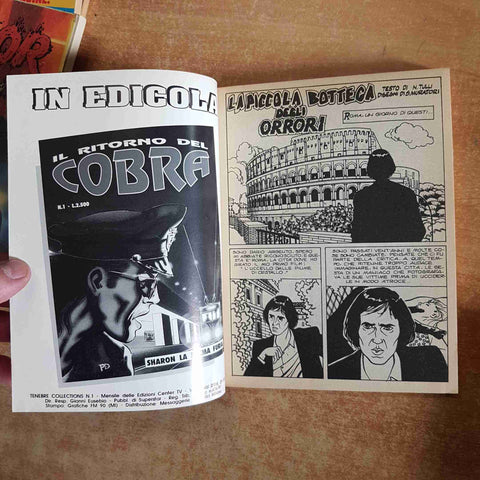 LOTTO 4 FUMETTI HORROR Dario Argento presenta Profondo Rosso, Tenebre...(40