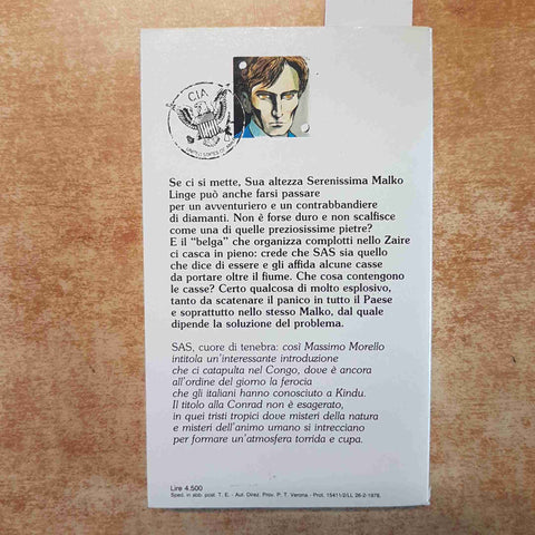 PANICO NELLO ZAIRE giro del mondo con Malko Linge SAS mondadori 1987 DE VILLIERS