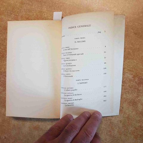 MONTANELLI CERVI - L'ITALIA LITTORIA 1980 RIZZOLI