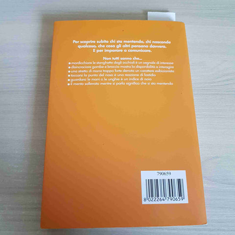 I SEGRETI DEL LINGUAGGIO DEL CORPO - MARCO PACORI - MONDOLIBRI - 2011