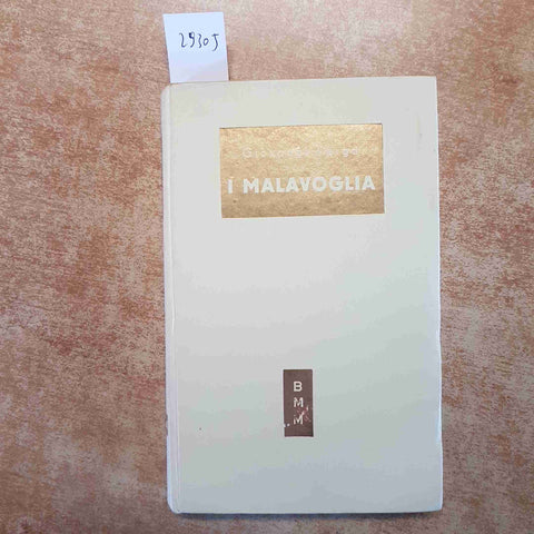 GIOVANNI VERGA - I MALAVOGLIA 1955 MONDADORI