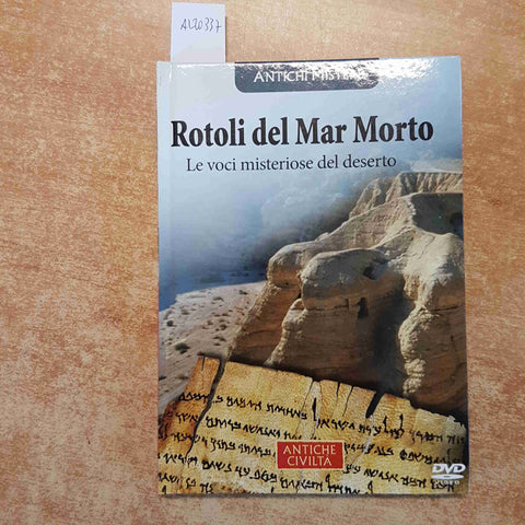 ROTOLI DEL MAR MORTO antiche civilta' n°8 LIBRO + DVD 2008