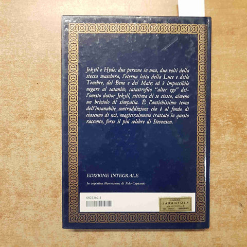 STEVENSON LO STRANO CASO DEL DOTTOR JEKYLL E DEL SIGNOR HYDE MONDADORI 1983
