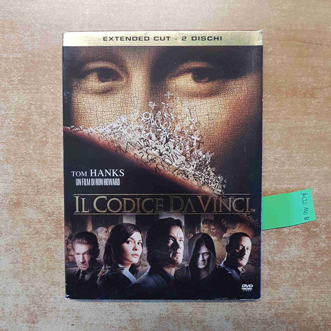 IL CODICE DA VINCI 2 DVD extended cut TOM HANKS DAN BROWN RON HOWARD 2006 SONY