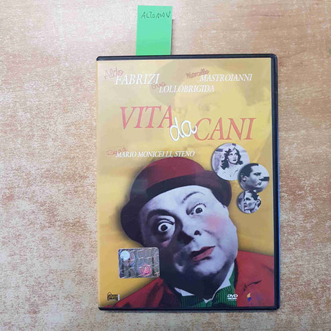 VITA DA CANI DVD ALDO FABRIZI MARCELLO MASTROIANNI LOLLOBRIGIDA STENO MONICELLI