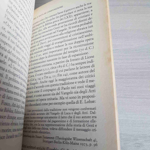 VANGELO SECONDO LUCA - FRANCO LUCENTINI - MONDOLIBRI - 2000