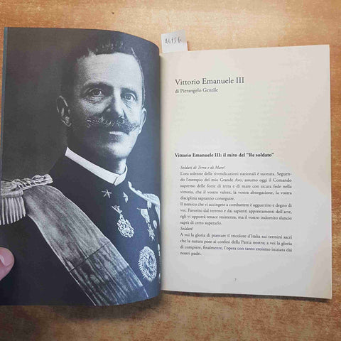 VITTORIO EMANUELE III GRANDE GUERRA Pierangelo Gentile 2018 CORRIERE