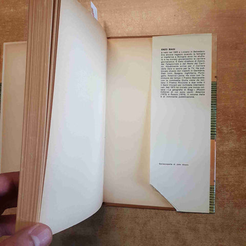 DISONORA IL PADRE ENZO BIAGI 1975 RIZZOLI