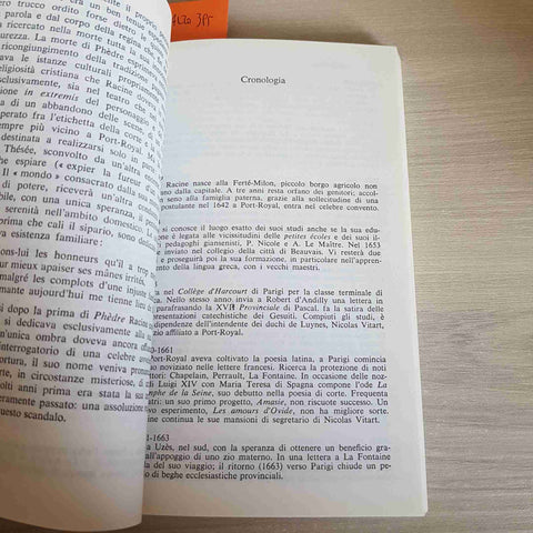 FEDRA - JEAN RACINE, UNGARETTI - MONDADORI - 1999