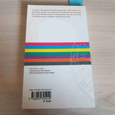 PICCOLO DIZIONARIO DELL'EDITORIA - MODERN PUBLISHING HOUSE - 2008