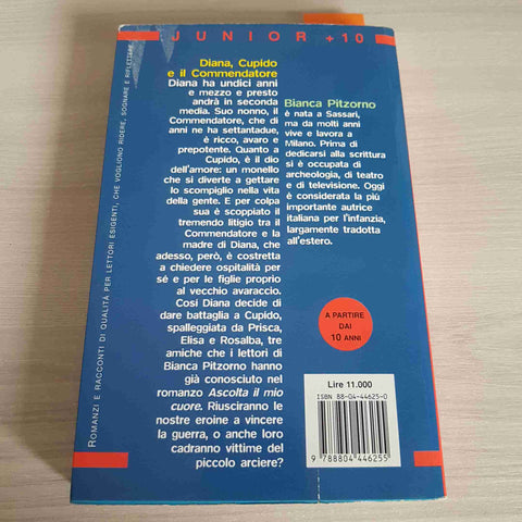DIANA, CUPIDO E IL COMMENDATORE - BIANCA PITZORNO - MONDADORI - 1994
