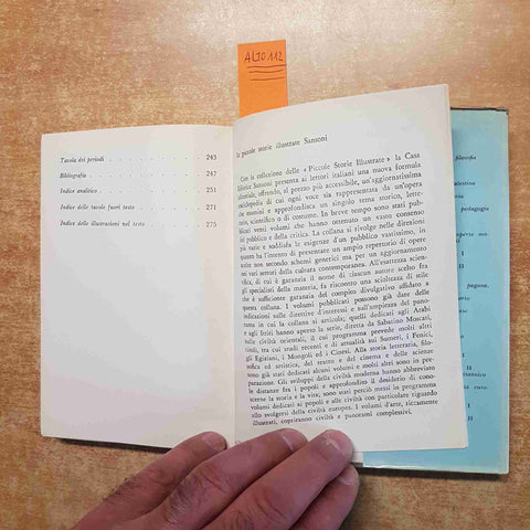 I SUMERI HARTMUT SCHMOKEL 1959 PICCOLE STORIE ILLUSTRATE SANSONI
