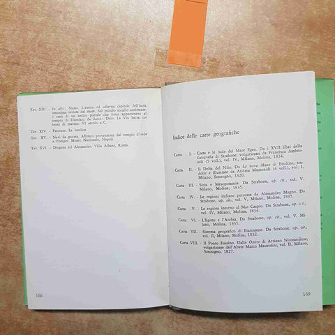 LE ESPLORAZIONI GEOGRAFICHE DEI GRECI LANFRANCO FIORE 1960 SANSONI