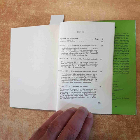 PSICOLOGIA ANIMALE PAUL GUILLAUME LE PICCOLE STORIE ILLUSTRATE SANSONI 1961