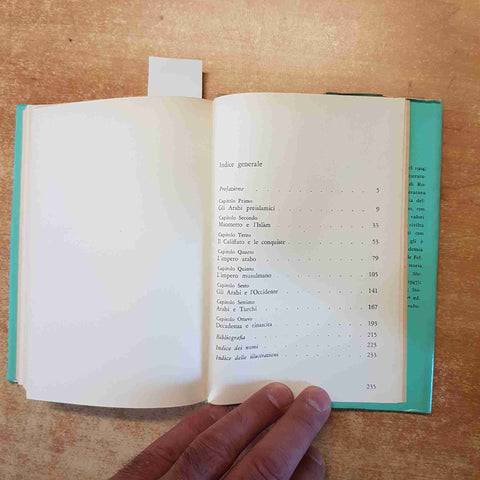 GLI ARABI Francesco Gabrieli LE PICCOLE STORIE ILLUSTRATE SANSONI 1957