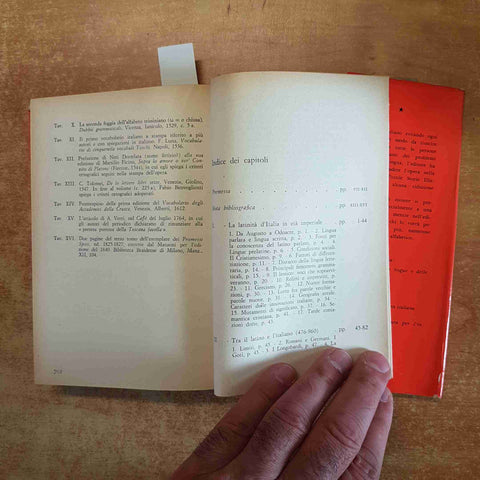 STORIA DELLA LINGUA ITALIANA - MIGLIORINI - LE PICCOLE STORIE ILLUSTRATE SANSONI