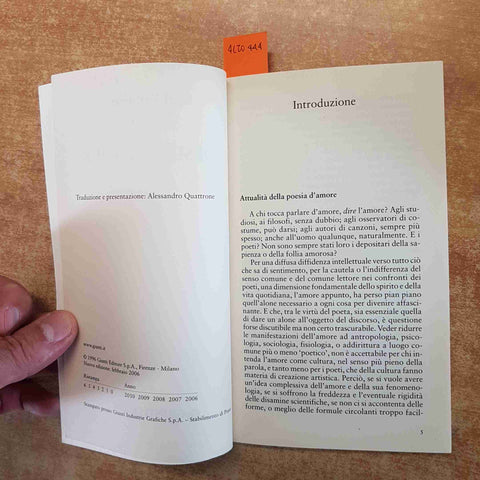 PAUL VERLAINE POESIE D'AMORE 2006 ACQUARELLI