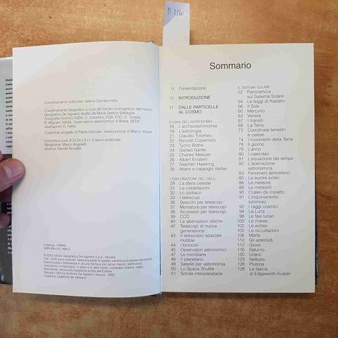 ASTRONOMIA GUIDE COMPACT DE AGOSTINI 2000 UNIVERSO SISTEMA SOLARE ASTROFISICA