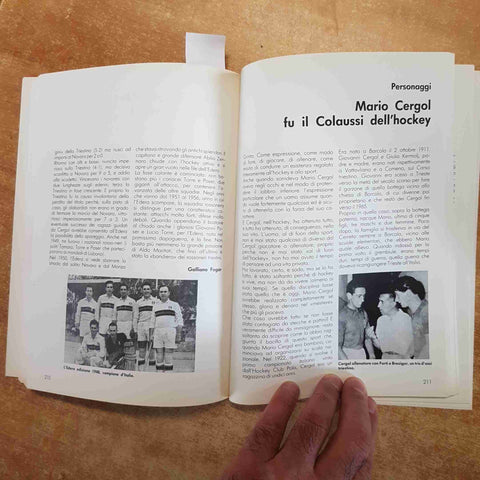 HOCKEY SU PISTA IN ITALIA E NEL MONDO 1984 CAPRA SCENDRATE - S.E.N. NOVARA