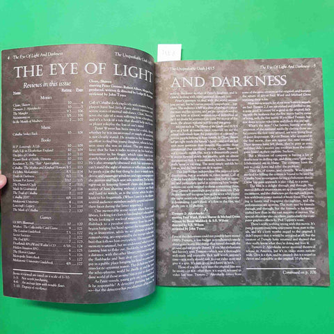 THE UNSPEAKABLE OATH FOR CALL OF CTHULHU 14/15 PAGAN PUBLISHING 1997