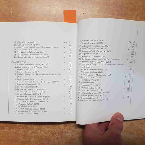 I QUADRI VOTIVI DEL SANTUARIO DI OROPA vol.1 DAL SEC. XV AL XVIII BESSONE DOCBI