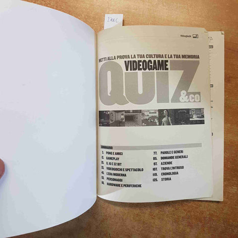 VIDEOGAME QUIZ & CO 1500 DOMANDE 2019 SPREA EDITORI videogiochi