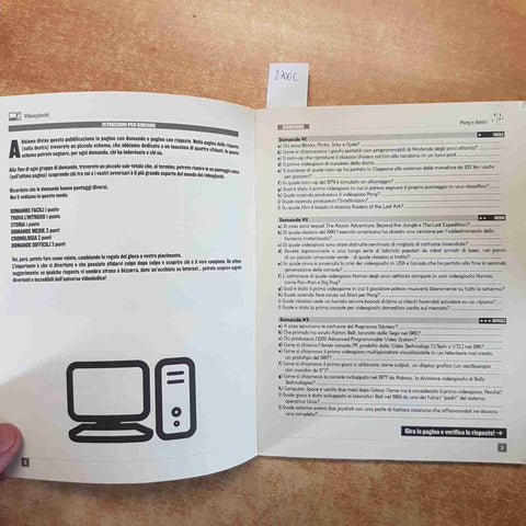 VIDEOGAME QUIZ & CO 1500 DOMANDE 2019 SPREA EDITORI videogiochi