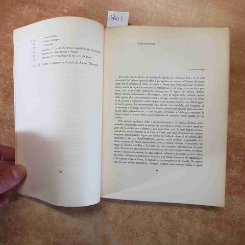 MARCEL PROUST E ALTRI SAGGI DI LETTERATURA FRANCESE MODERNA Leo Spitzer EINAUDI