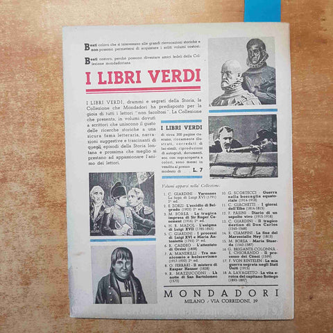 L'UGONOTTO di SAVERIO DE MONTEPIN i romanzi di cappa e spada MONDADORI 1934