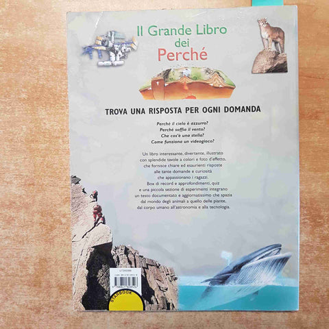 IL GRANDE LIBRO DEI PERCHE' domande quiz e risposte DE AGOSTINI 2008