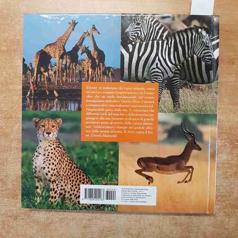 ATLANTE DEGLI ANIMALI - IL LEONE E IL MONDO DELLA SAVANA corriere della sera