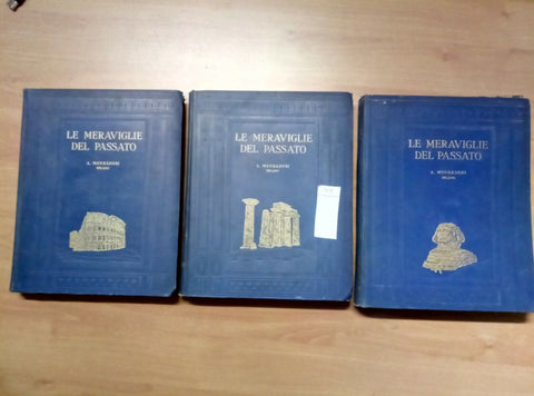 LE MERAVIGLIE DEL PASSATO 3 VOLUMI 24 FASCICOLI 1926/28 MONDADORI (1478