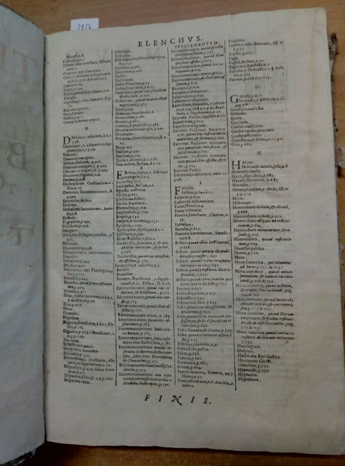 (1653?) P. F. Eligii Bassaei capucini. Flores Totius theologiae practi