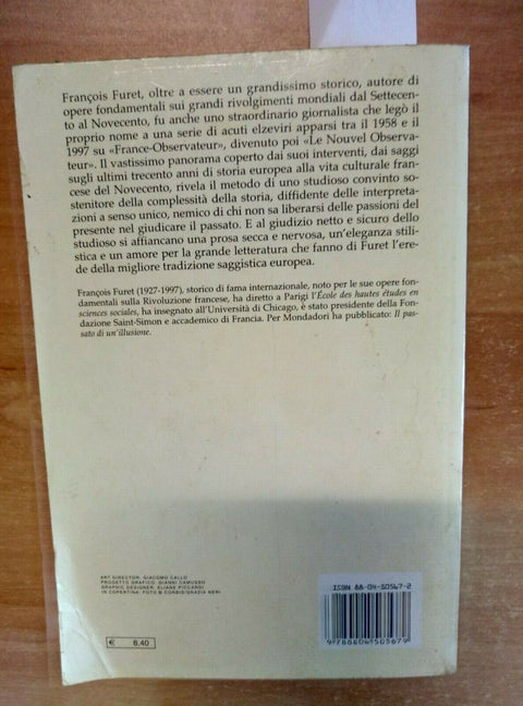 GLI OCCHI DELLA STORIA - DAL TOTALITARISMO ALLA LIBERTA' (2237) FURET