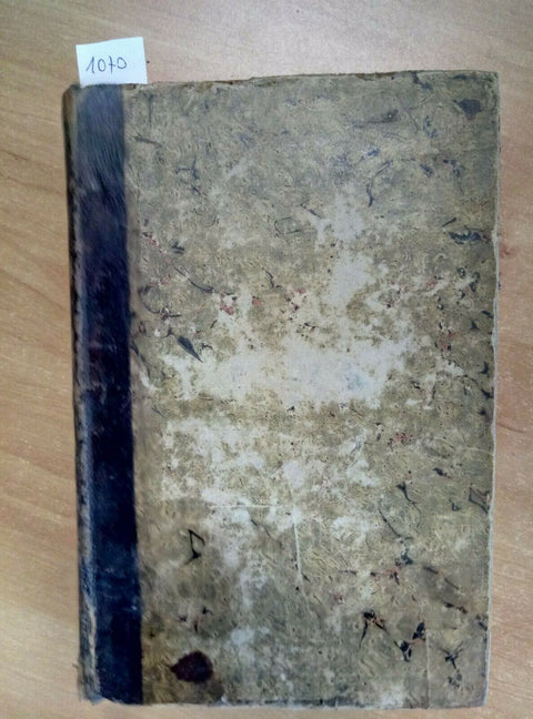LE VITE DEGLI UOMINI ILLUSTRI PLUTARCO 1822 GIROLAMO POMPEI TOMO 1 PIATTI (