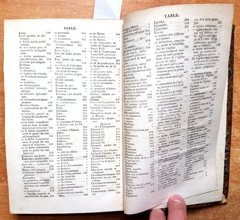 DICTIONNAIRE DE LA CONVERSATION ET DE LA LECTURE - tome XXIII - Belin 1835